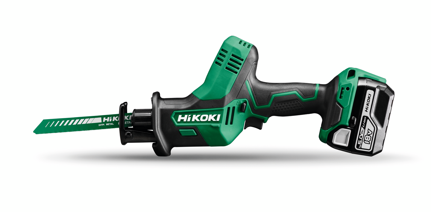 TIGERSÅG CR18DA HIKOKI 5,0AH H 2XBSL1850C/1XUC18YFSL 18V