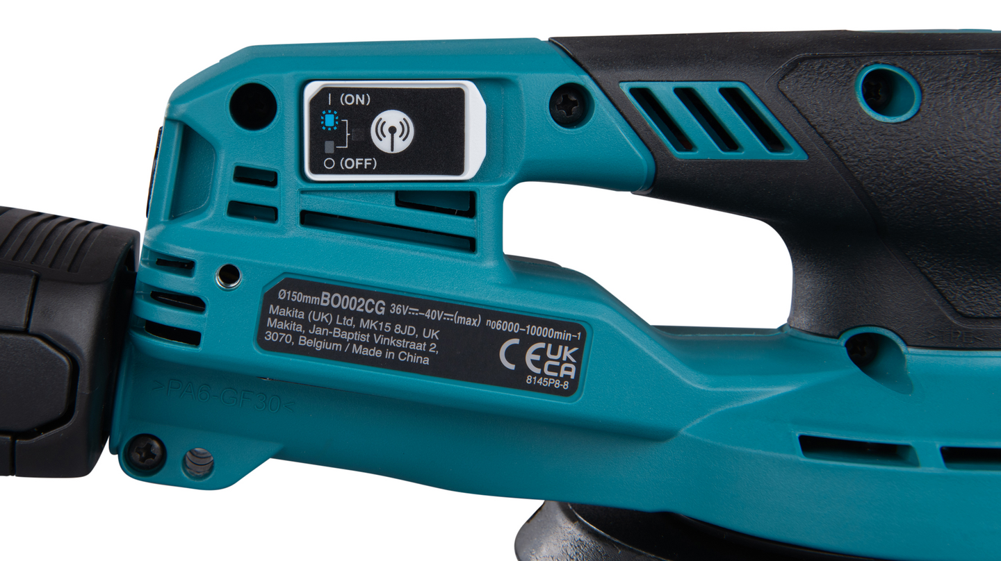 Akkuepäkeskohiomakone Makita BO002CGZ 40V XGT runko