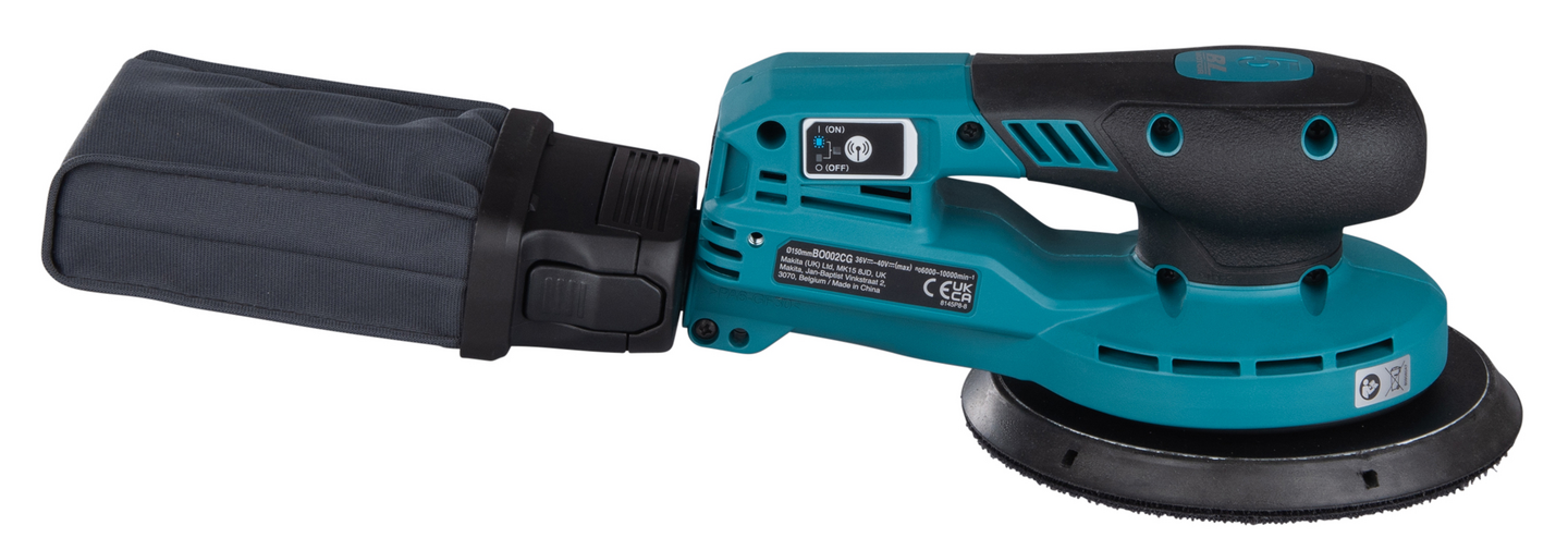 Akkuepäkeskohiomakone Makita BO002CGZ 40V XGT runko