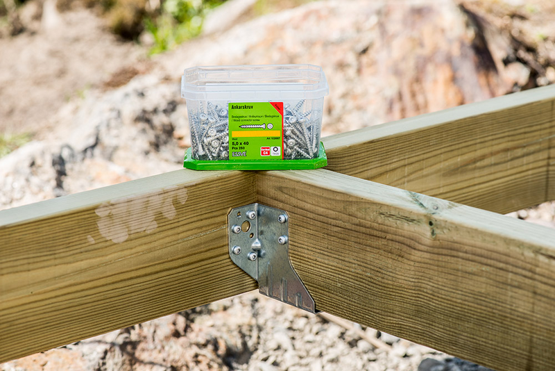 ANKARSKRUV ESSVE FIBERCUT CORRSEAL TX20 5,0X40 20ST UTG