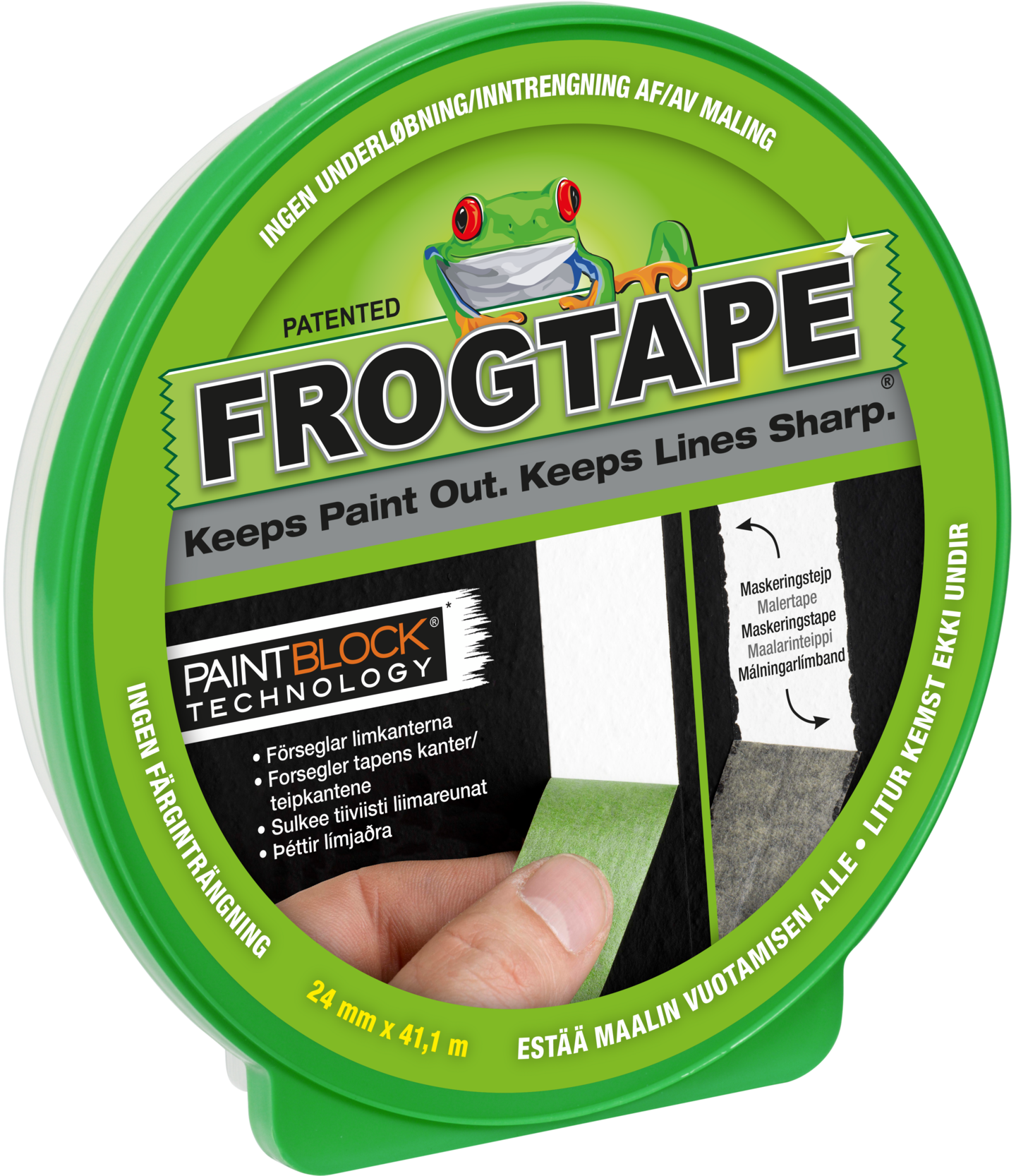 MASKERINGSTAPE FROGTAPE 24MMX41,1M