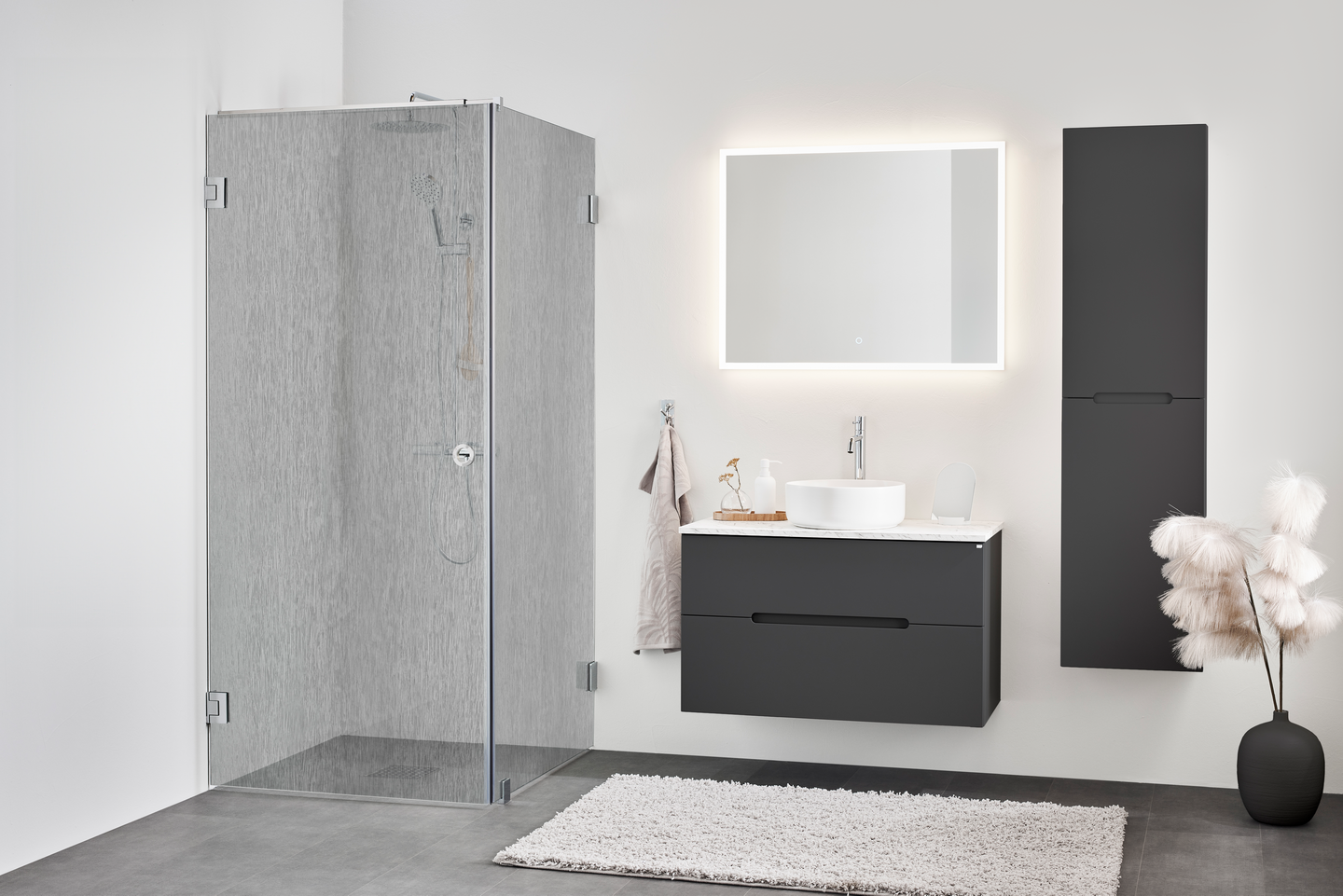 DUSCHHÖRN HAFA INFINITY LACE COMBI KROM 90X90