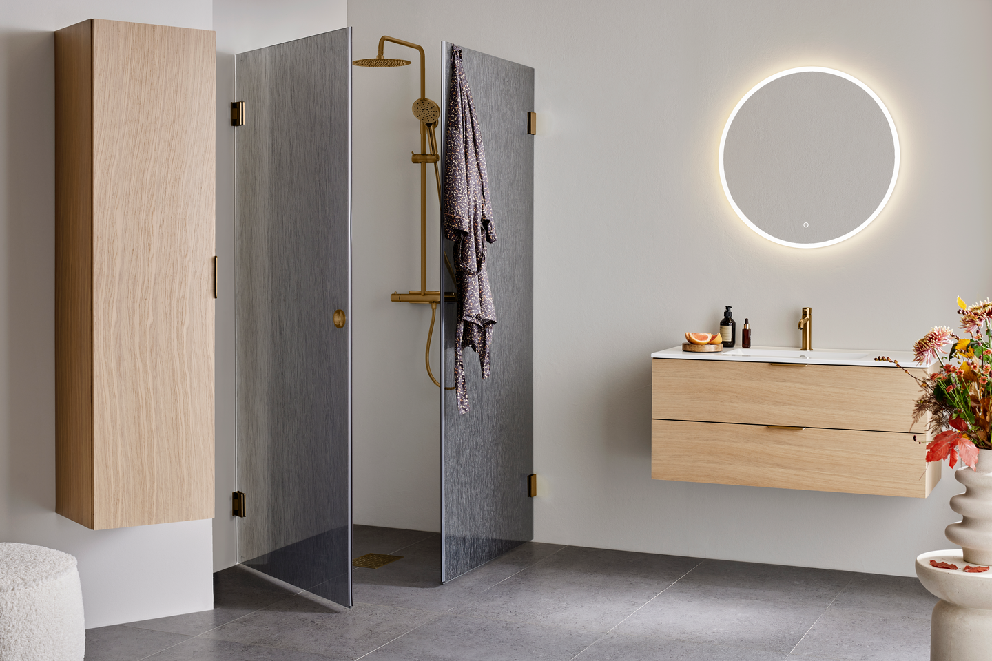 DUSCHHÖRN HAFA INFINITY LACE MÄSSING 80X90