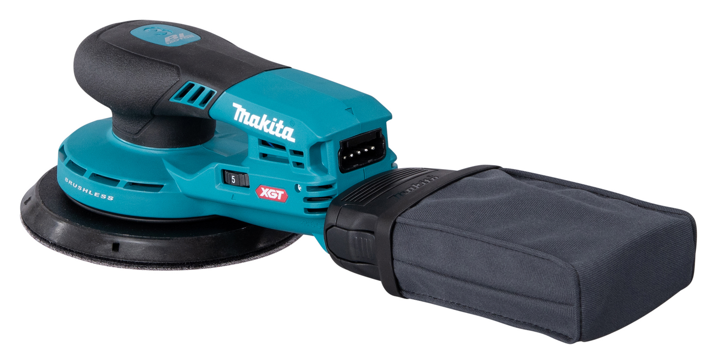 Akkuepäkeskohiomakone Makita BO004CGZ 40V XGT runko