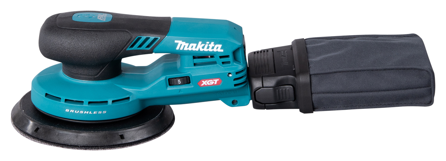 Akkuepäkeskohiomakone Makita BO004CGZ 40V XGT runko
