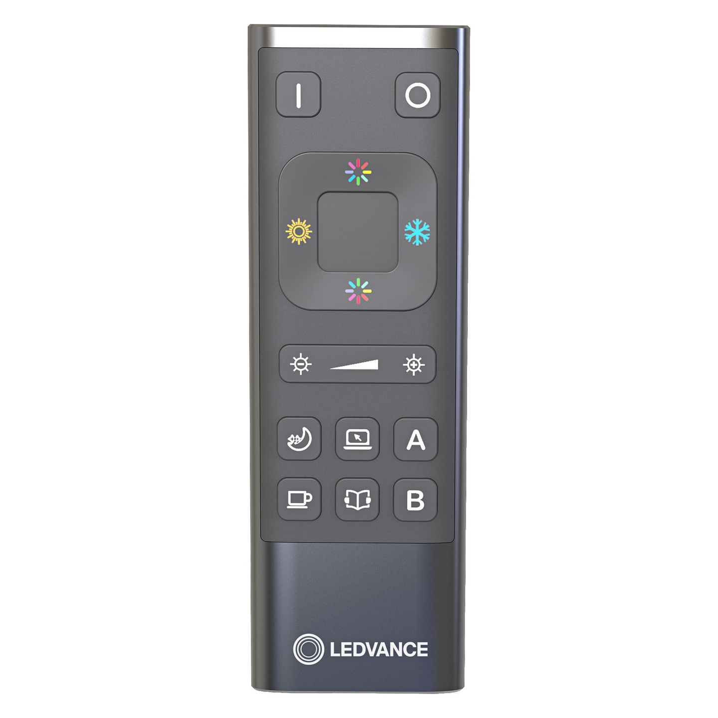 Kaukosäädin LEDVANCE SMART+ WiFi RGB+TW USB-C ladattava musta