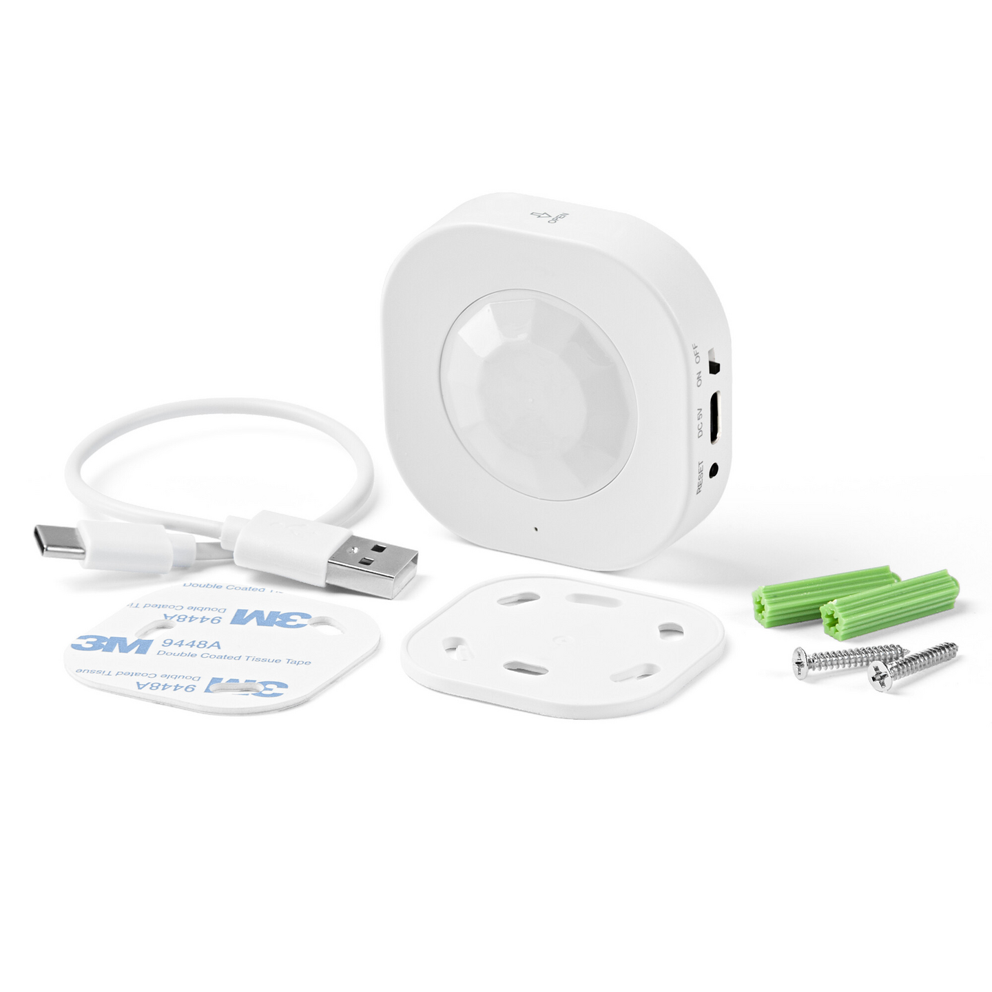 Liiketunnistin LEDVANCE SMART+ WiFi Motion Sensor Indoor USB ladattava valkoinen