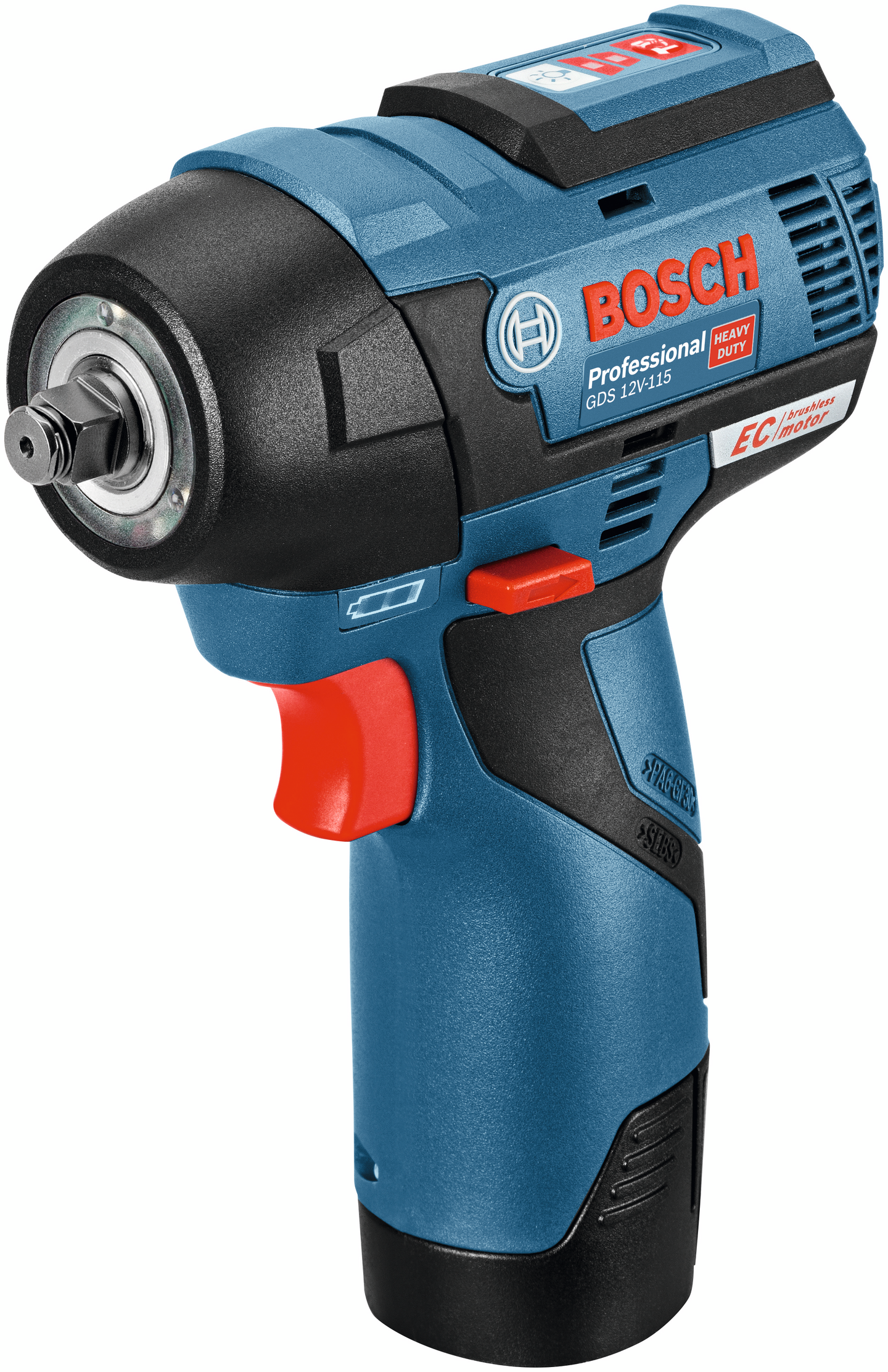 MUTTERDRAGARE BOSCH GDS 12V-115 SOLO L-BOXX