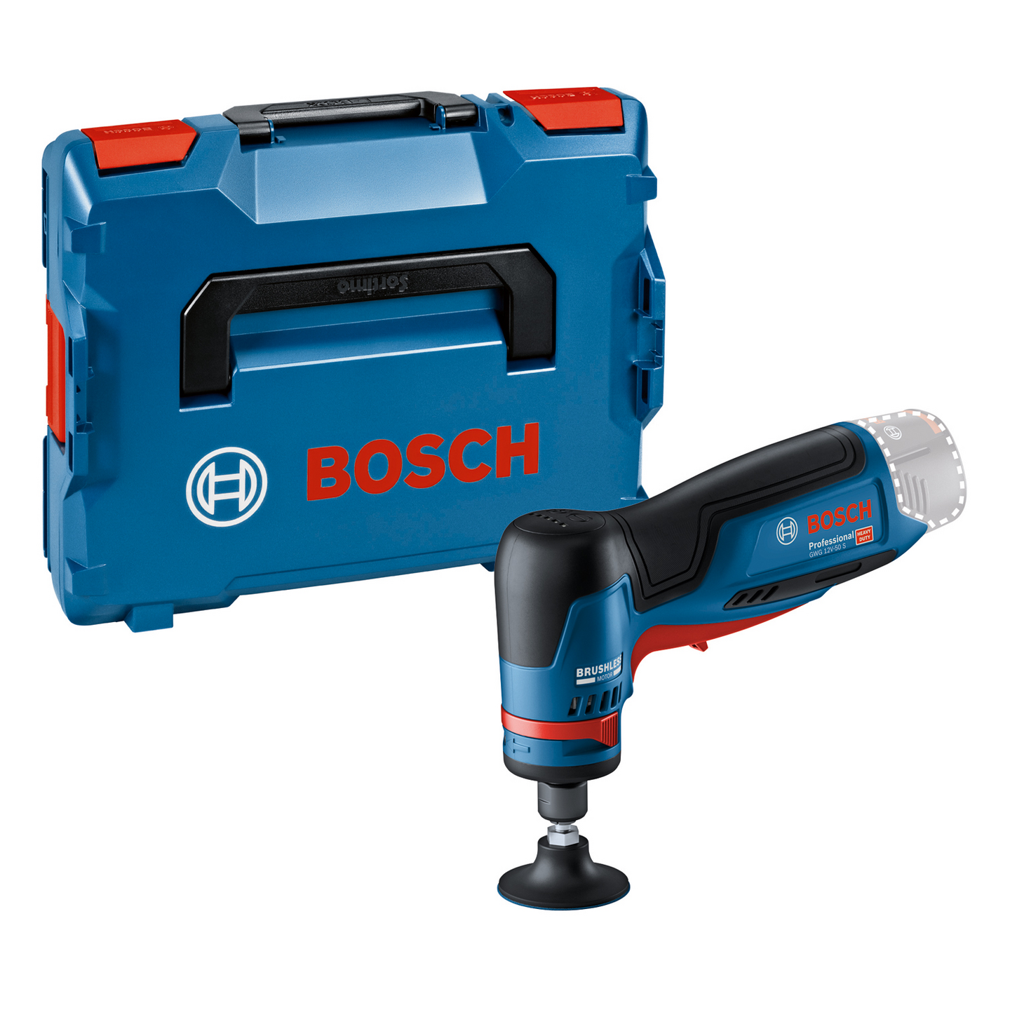 RAKSLIPMASKIN BOSCH VINKLAD GWG 12V-50S L-BOXX