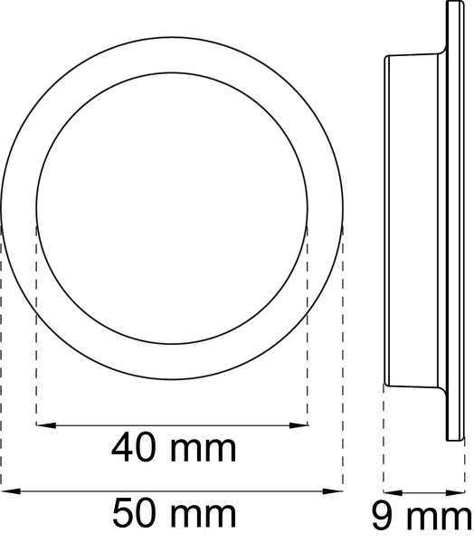 SKJUTDÖRRSHANDTAG 200 KROM SB 200 KROM SB