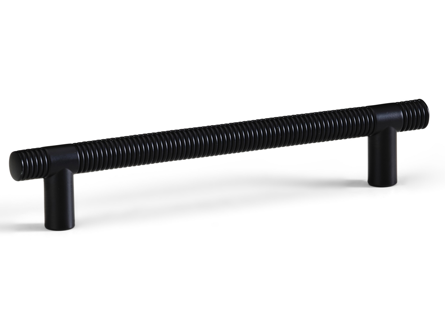 LÅDHANDTAG HABO ALMA SVART CC128MM 2ST