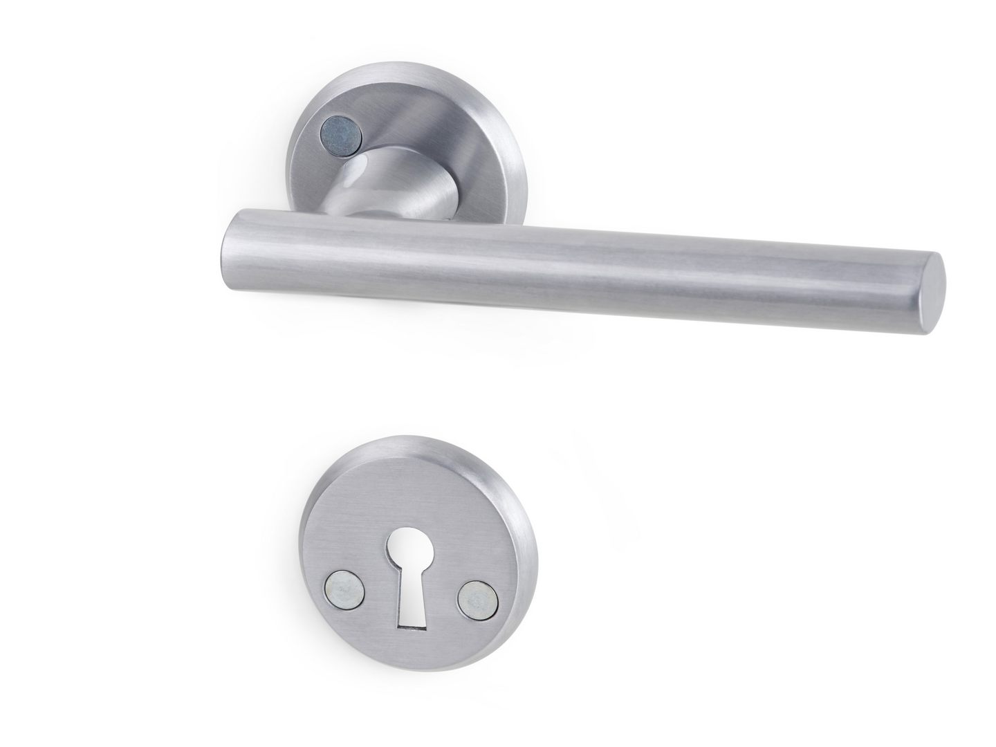 DÖRRHANDTAG HABO LYON B ALU MED, NYCKELSKYLT SB