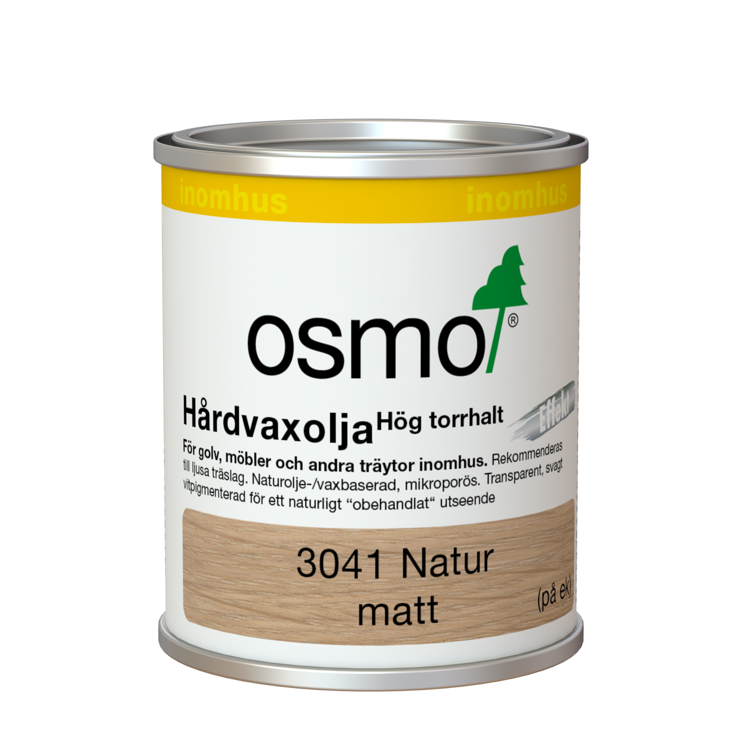 HÅRDVAXOLJA OSMO 3041 0,125L PIGMENTERAD NATUR