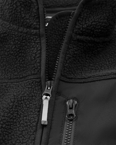 VÄST ARGON PILE SVART STL XL