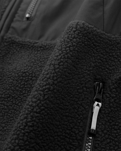 VÄST ARGON PILE SVART STL XL