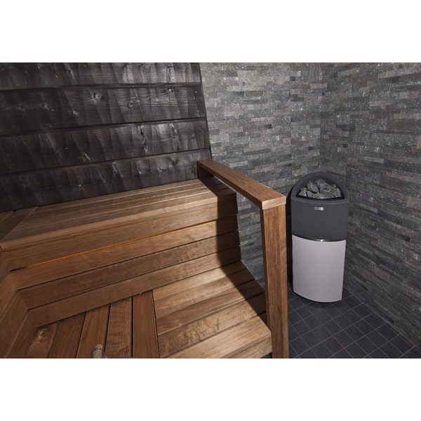 Sähkökiuas Narvi Trio 9,0kW antrasiitti/valkoinen