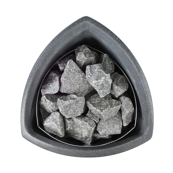 Sähkökiuas Narvi Trio 9,0kW antrasiitti/valkoinen