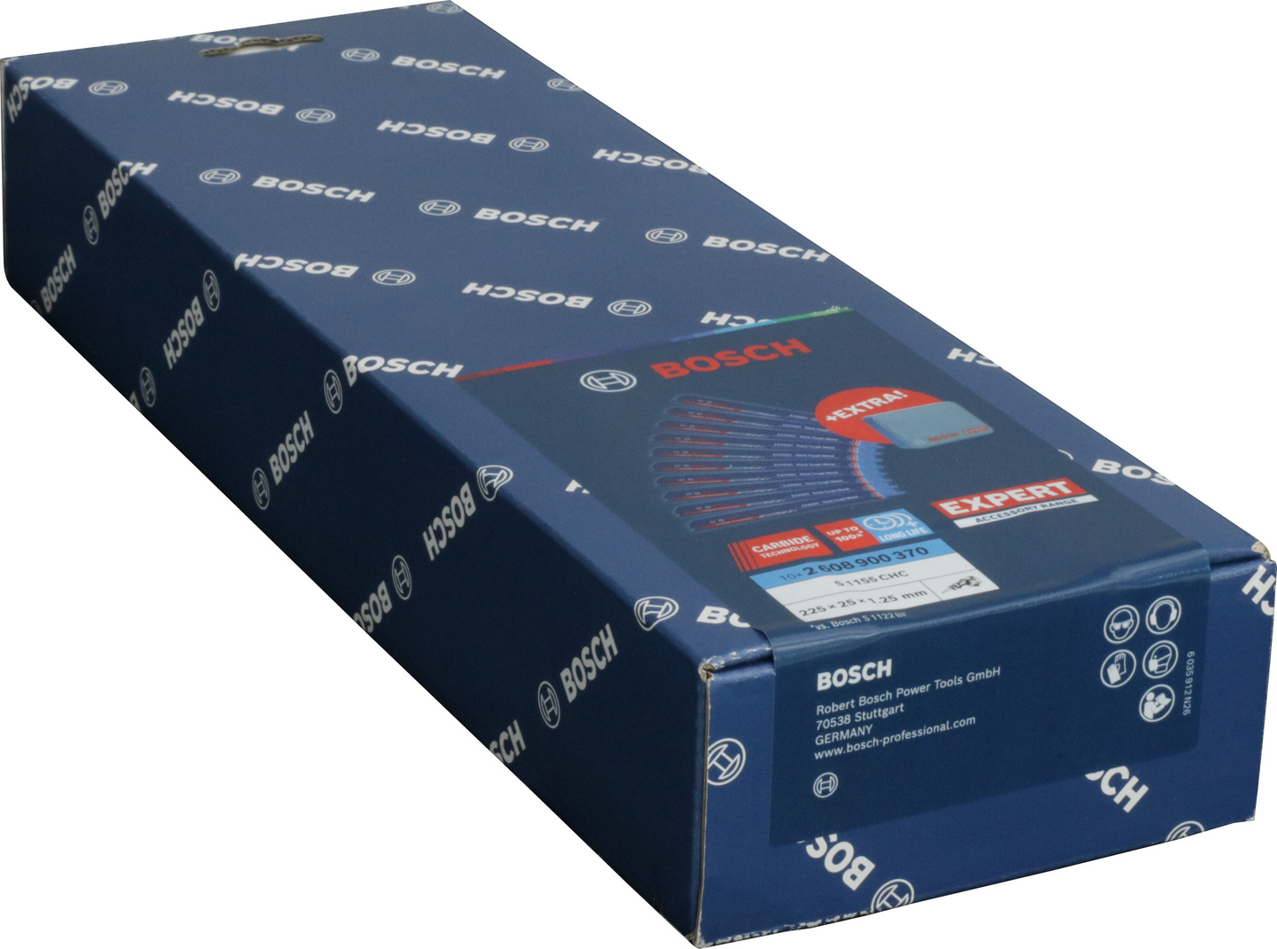 Puukkosahanterä Bosch Expert Thick Tough Metal S1155CHC 10kpl + JBL GO kaiutin