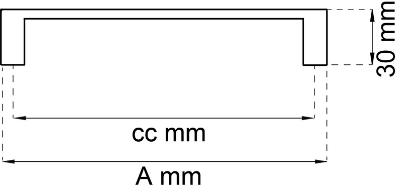 LÅDHANDTAG HABO SANDRA RFR SB CC192, CC192