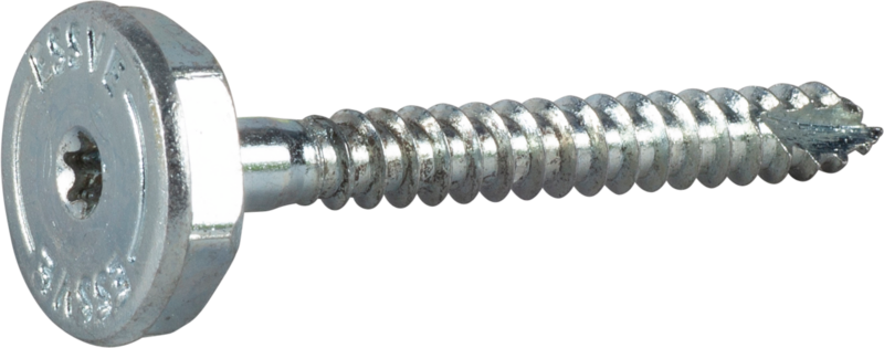 NIVÅSKRUV ESSVE FÖR KARMMONTAGE TX30 /HEX20 FZB 7,0X65 HINK 125ST