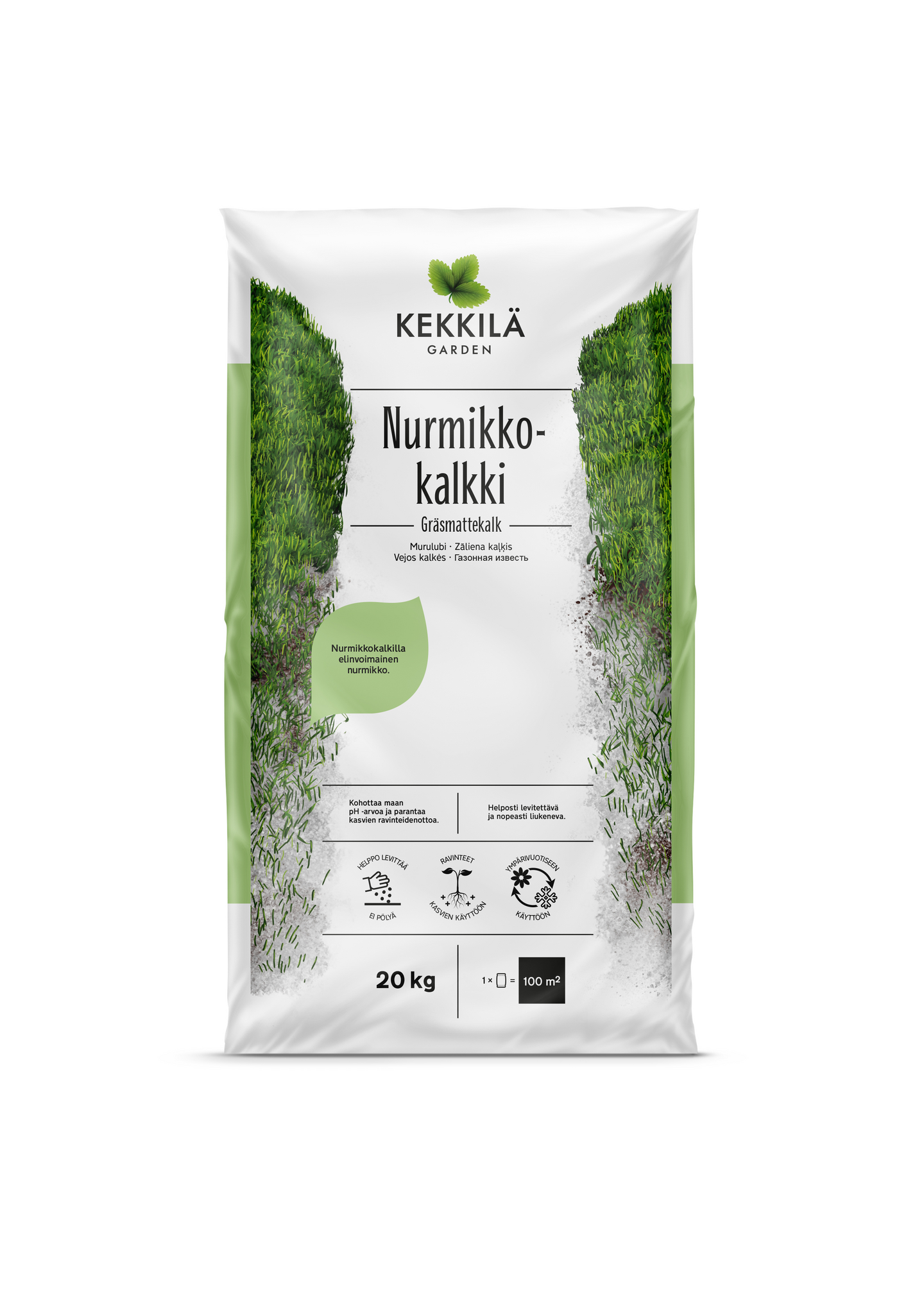 Nurmikkokalkki Kekkilä 20kg