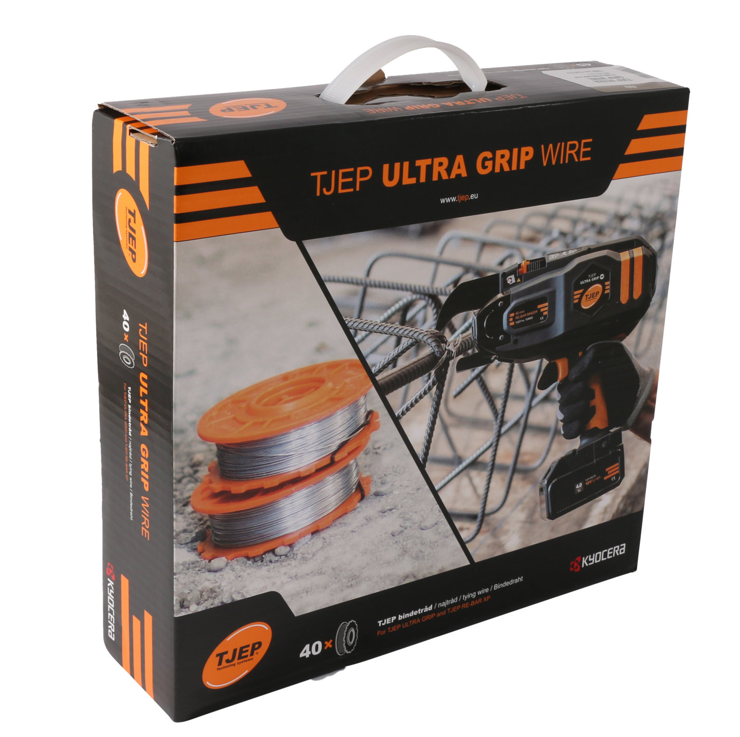 Sidontalanka TJEP 0,8mm muovipinnoitettu 40 rullaa