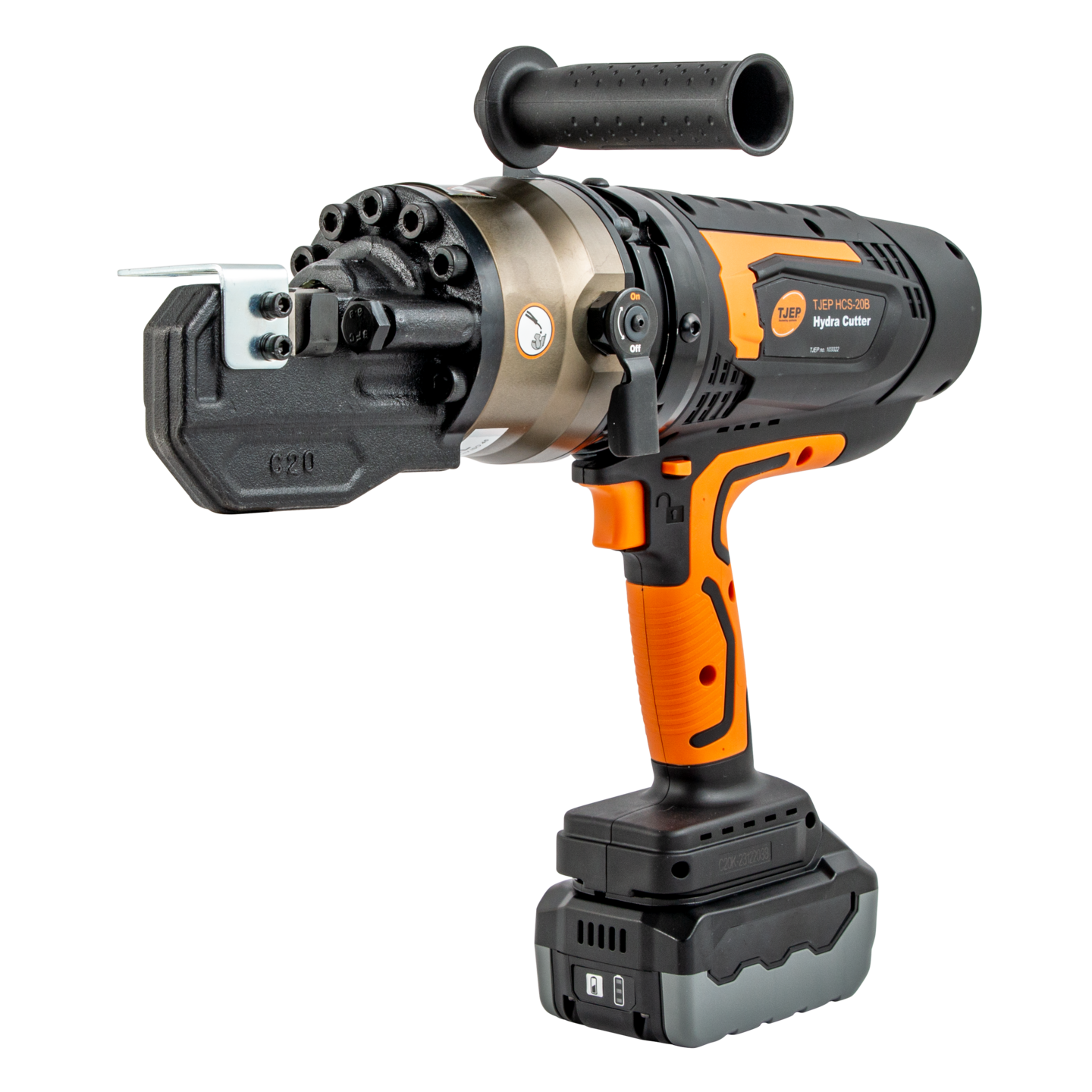 Harjateräsleikkuri TJEP HCS-20B 2x4,0Ah akkua ja pikalaturi