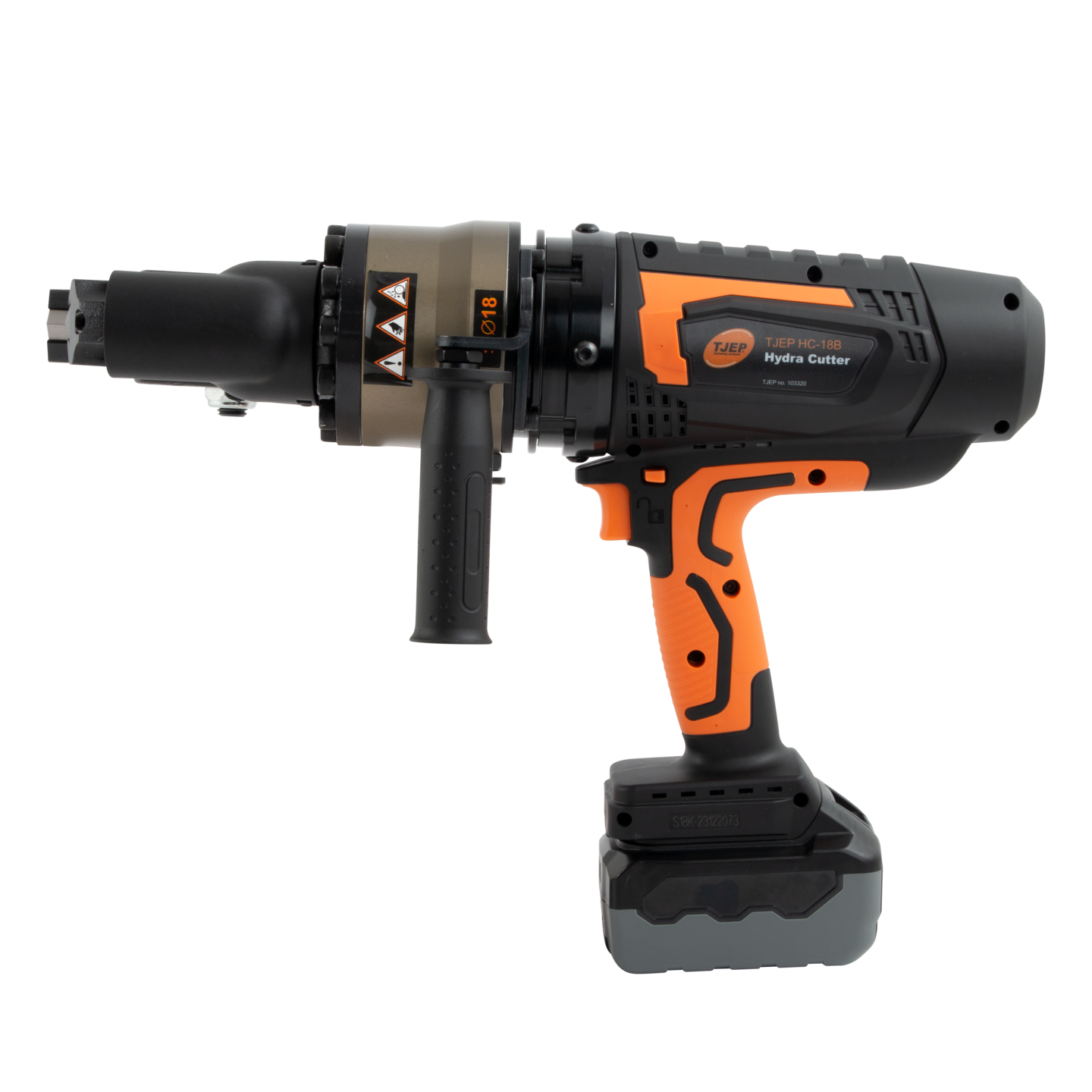 Harjateräsleikkuri TJEP HC-18B 2x4,0Ah akkua ja pikalaturi