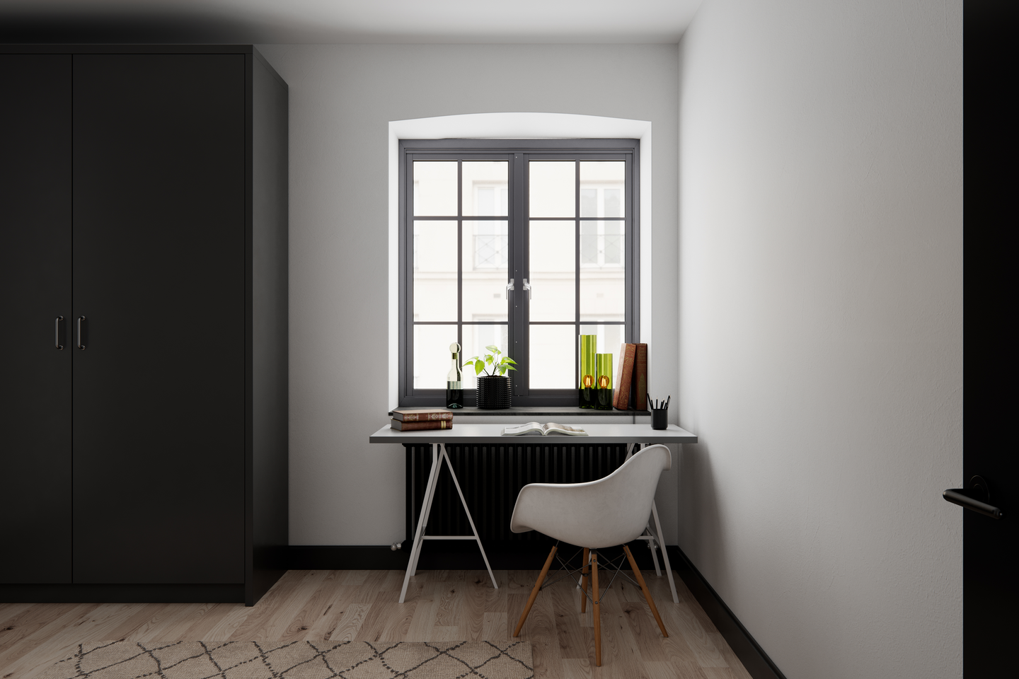 Pöytävalaisin By Rydens Flake 30 cm vihreä