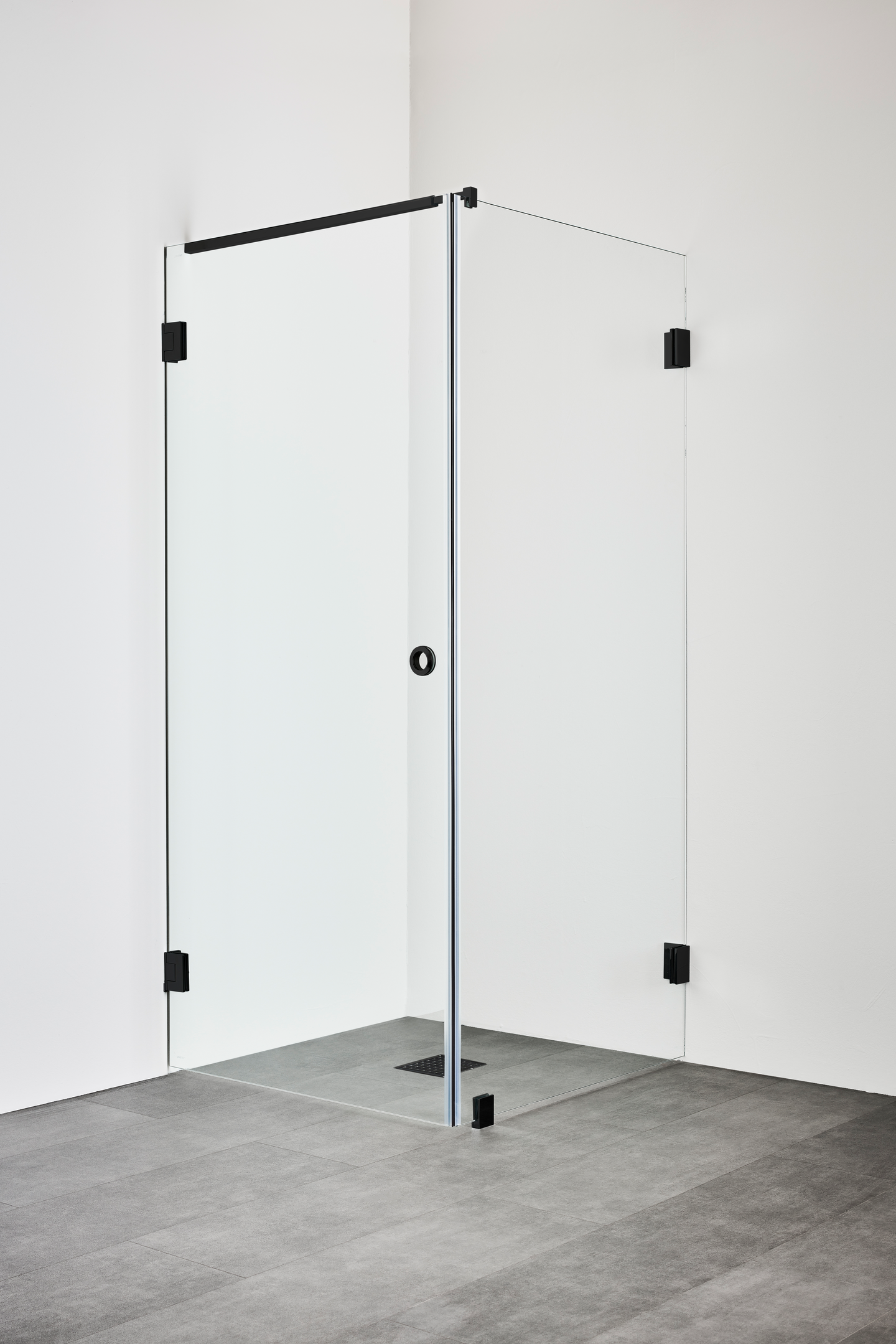 DUSCHHÖRN HAFA INFINITY COMBI SVART 90X100