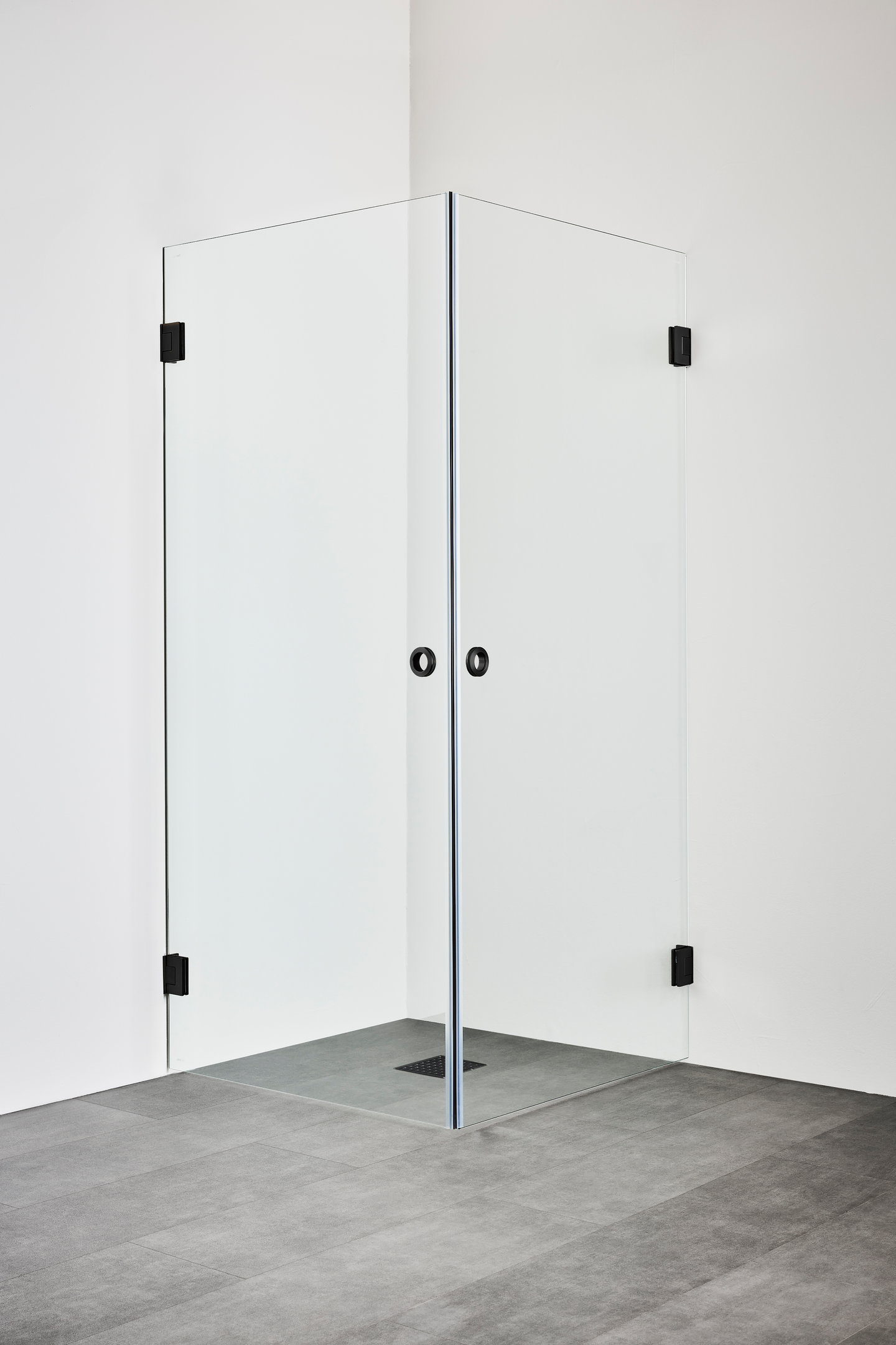 DUSCHHÖRN HAFA INFINITY SVART 90X100