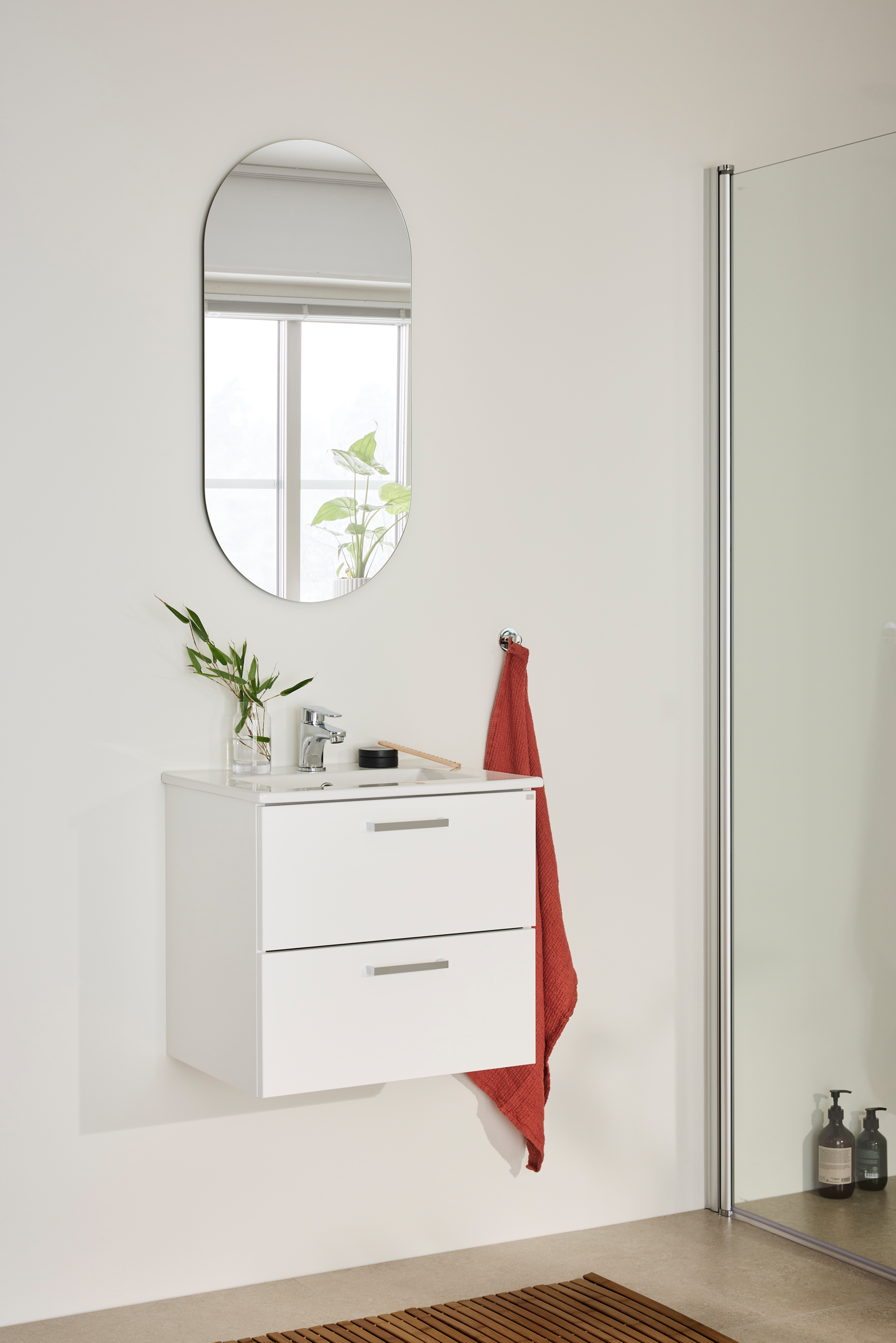 SPEGEL HAFA GO OVAL 400X800