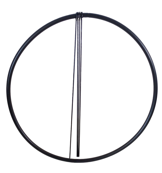 Pensastuki pyöreä  ø90cm musta