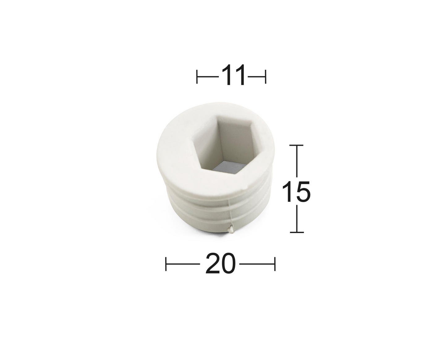 SLUTBLECK HABO 16 PLA 6KANT T 8312, 16 PL - 6 KANT TILL 8312