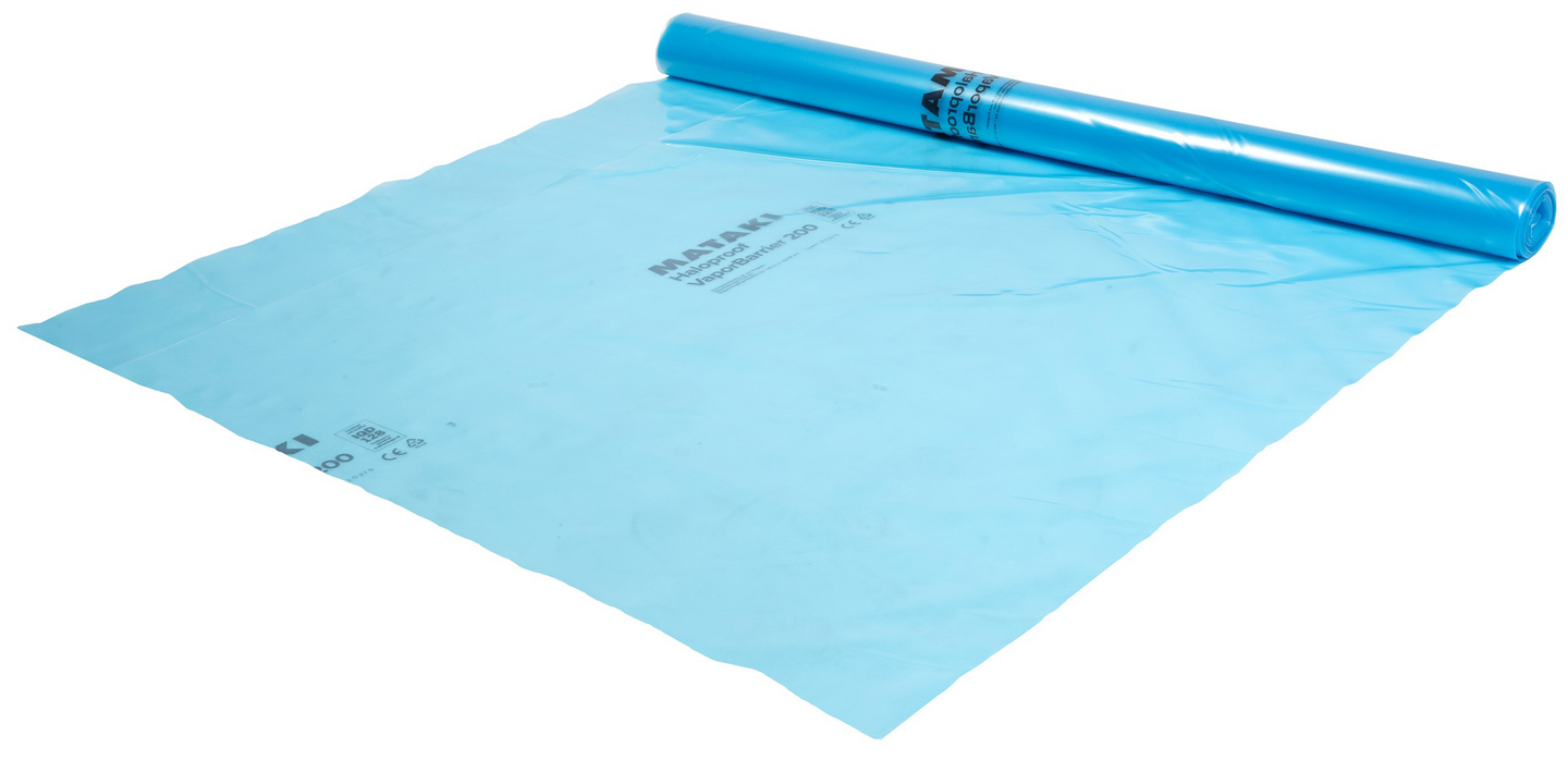 BYGGFOLIE D200 0,2X2700 12,5M HALOTEX ÅLDERSBESTÄNDIG