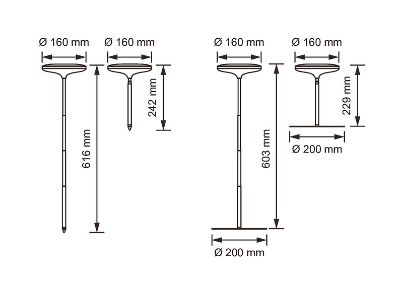Kasvivalaisin Airam Ivy 14W 650lm 3500K