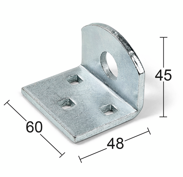 HÄNGLÅSBLECK HABO 1260T EFZ 60X48MM, 2ST