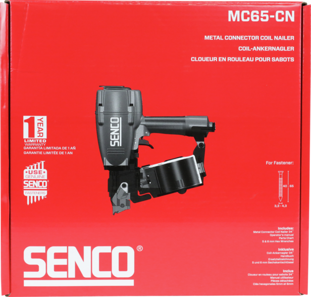 Ankkurinaulain Senco MC65-CN rulla 38-60mm