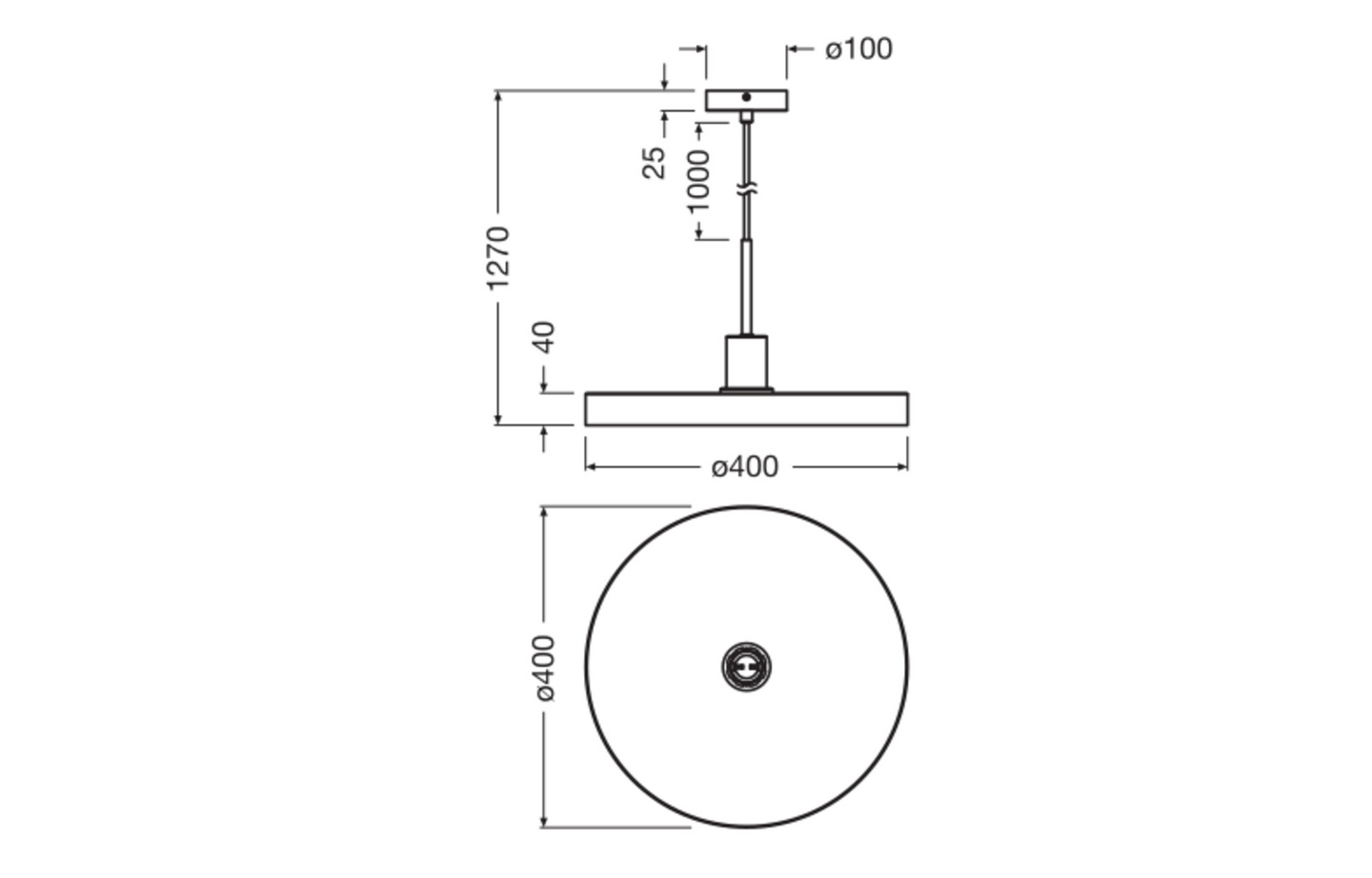 Riippuvalaisin LEDVANCE Decor Plate E27 musta ja puu väri