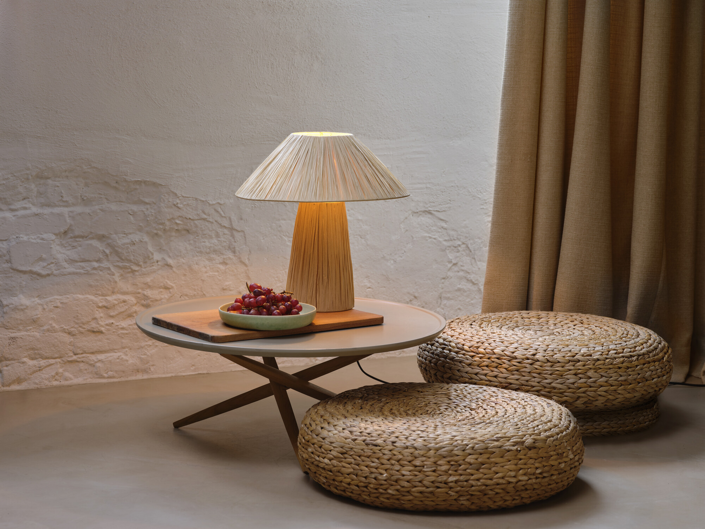 Pöytävalaisin LEDVANCE Decor Bamboo Hut 1xE27 ruskea