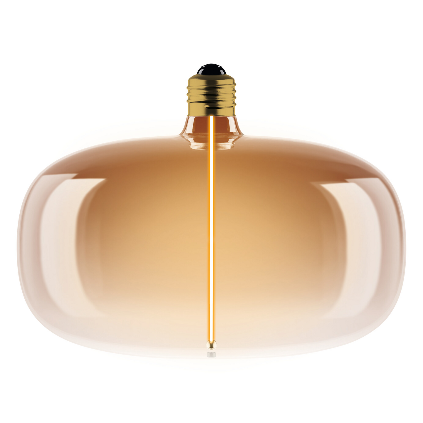 Sisustuslamppu OSRAM Vintage Magnetic Elipse 1800K E27 ruskea