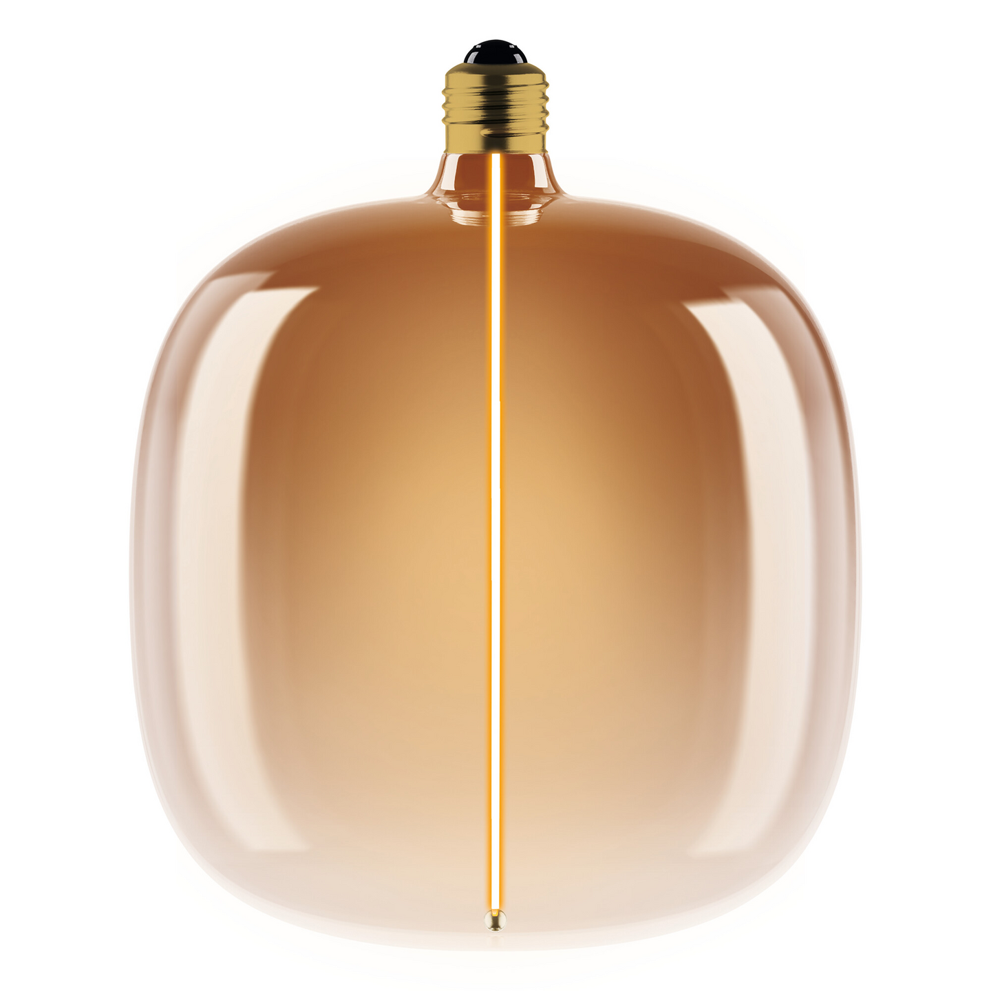 Sisustuslamppu OSRAM Vintage Magnetic Oval 1800K E27 ruskea