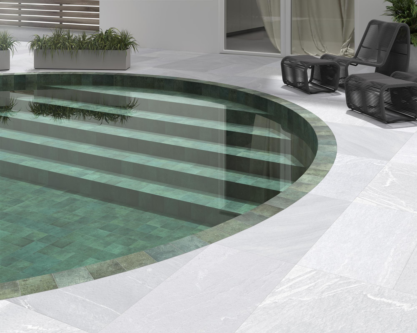 KLINKER NW AUDEK NWA TAHITI, EMER MATT 14,7X14,7