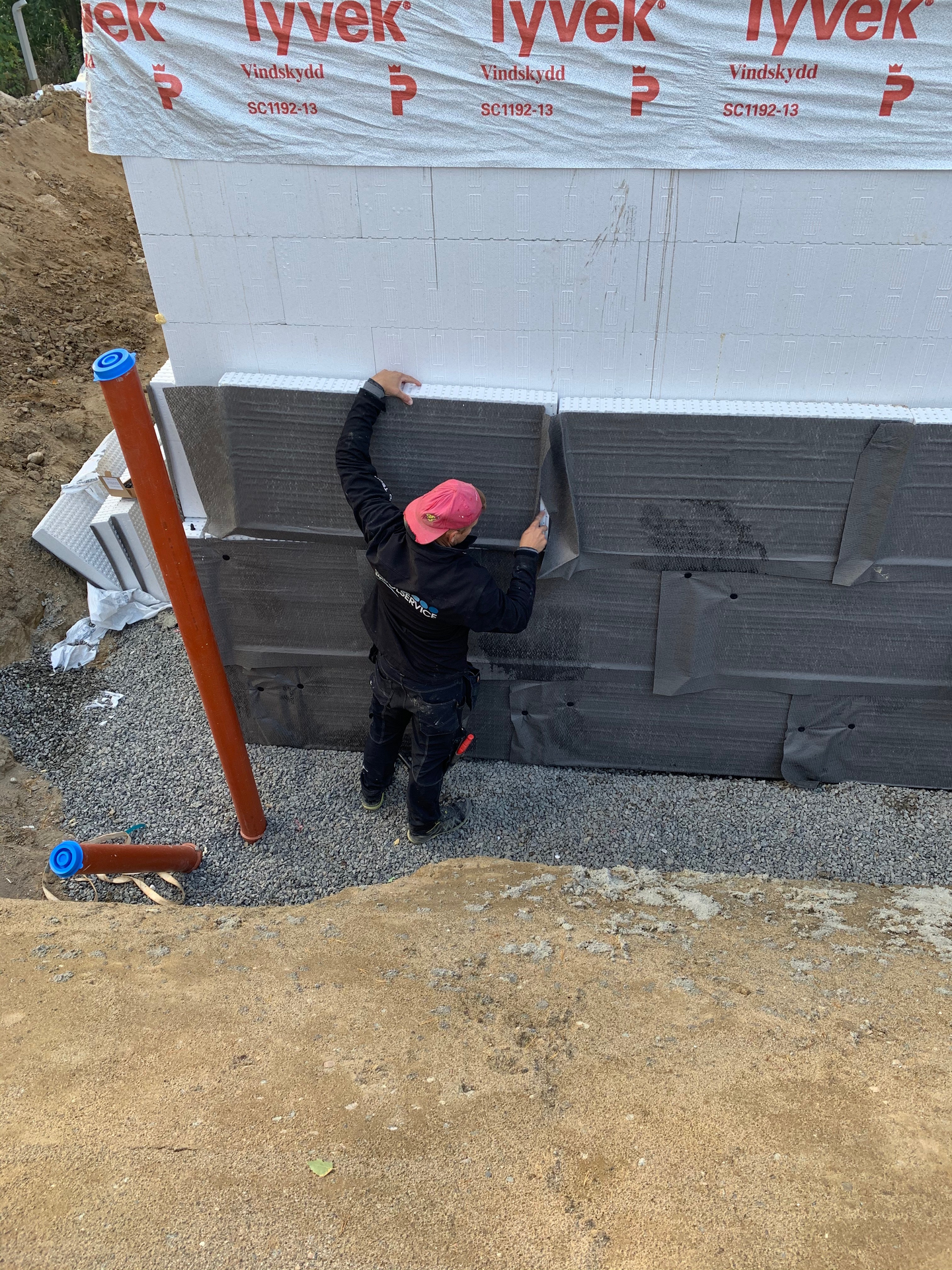 THERMODRÄN U 100MM 60X1200MM 2,88M² DRÄNERINGSK U DUK 70KPA