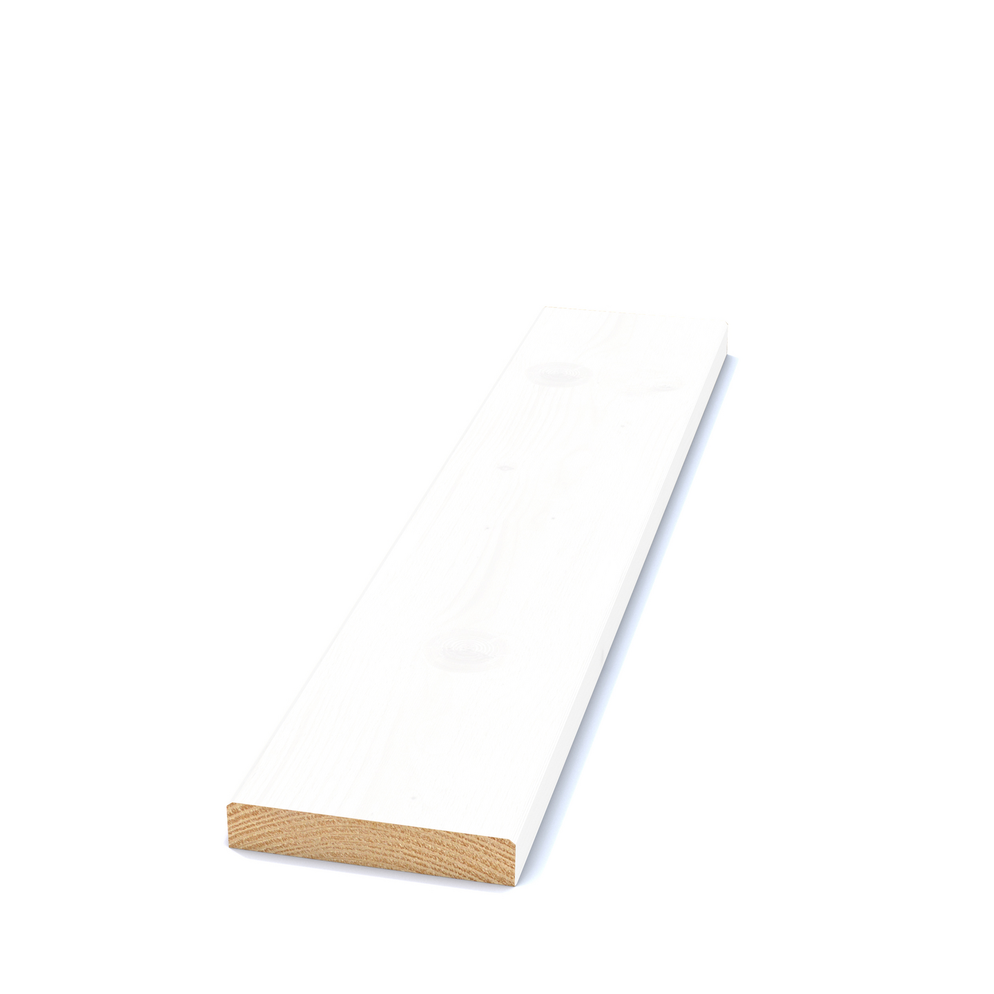 YTTERPANEL PERSSONS TRÄTEKNIK 22X120X3600 MELLAN, VIT G4-2 GRAN FINSÅGAD