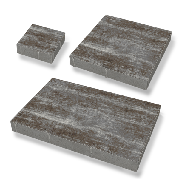 MARKPLATTA BENDERS CITY STORMIX MULTI, SIZE GRÅ VIT ROSTMIX U 60MM