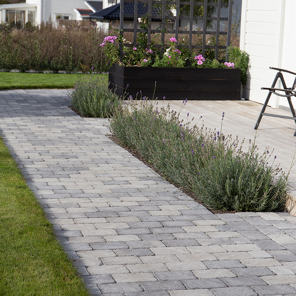 MARKSTEN BENDERS TROJA ANTIK HELSTEN GRÅMIX 210X140X50MM