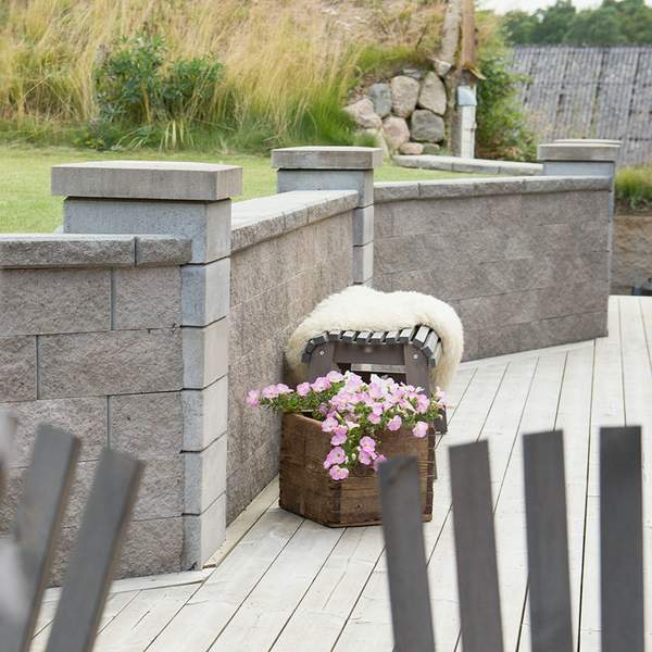 MURSTEN MEGASMART 150 GRÅ 400X200X150 3,59M²/PALL