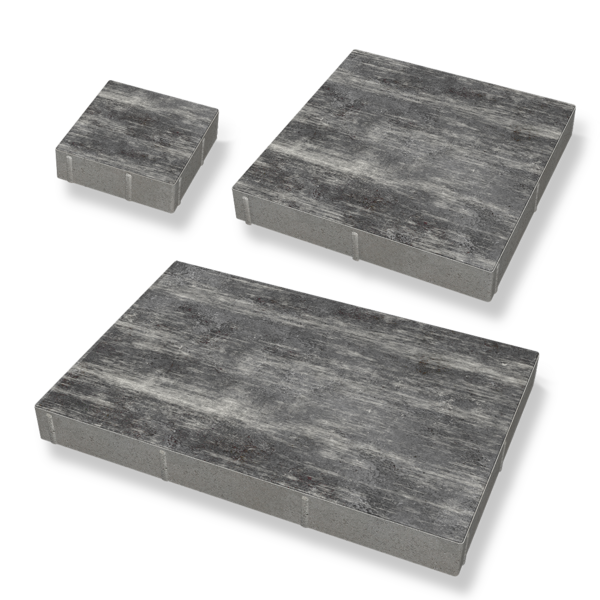 MARKPLATTA CITY STORMIX MULTI SIZE GRÅ VIT SVARTMIX S 60MM