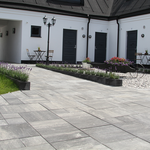 MARKPLATTA CITY STORMIX MULTI SIZE GRÅ VIT SVARTMIX S 60MM